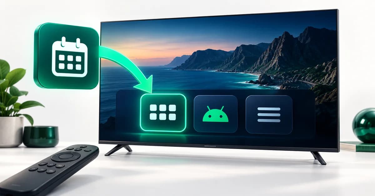 Televisão com três estilos de sistema e uma seta para o sistema de 2026